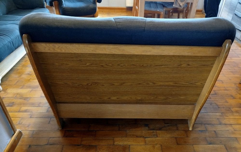 Wypoczynek 321 funkcja spania dębowy stelaż