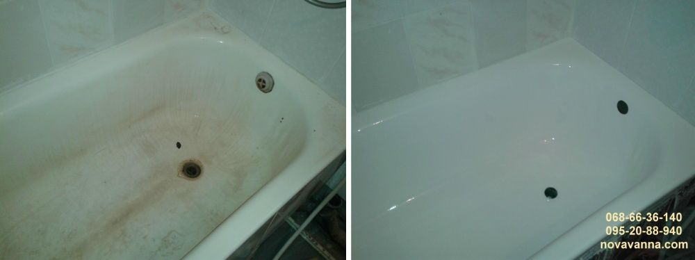 Реставрація ванн ЛЬВІВ. Відновлення ванн Львів та область. Гарантія