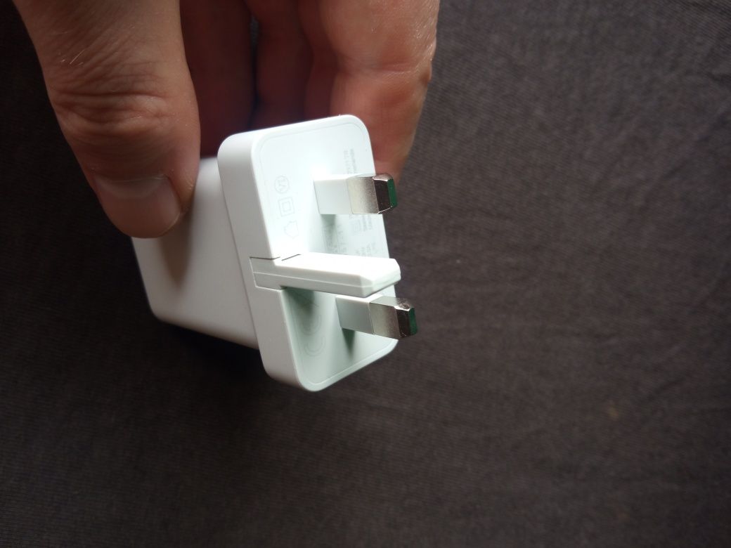 Перехідник англійська розетка на usb type-c