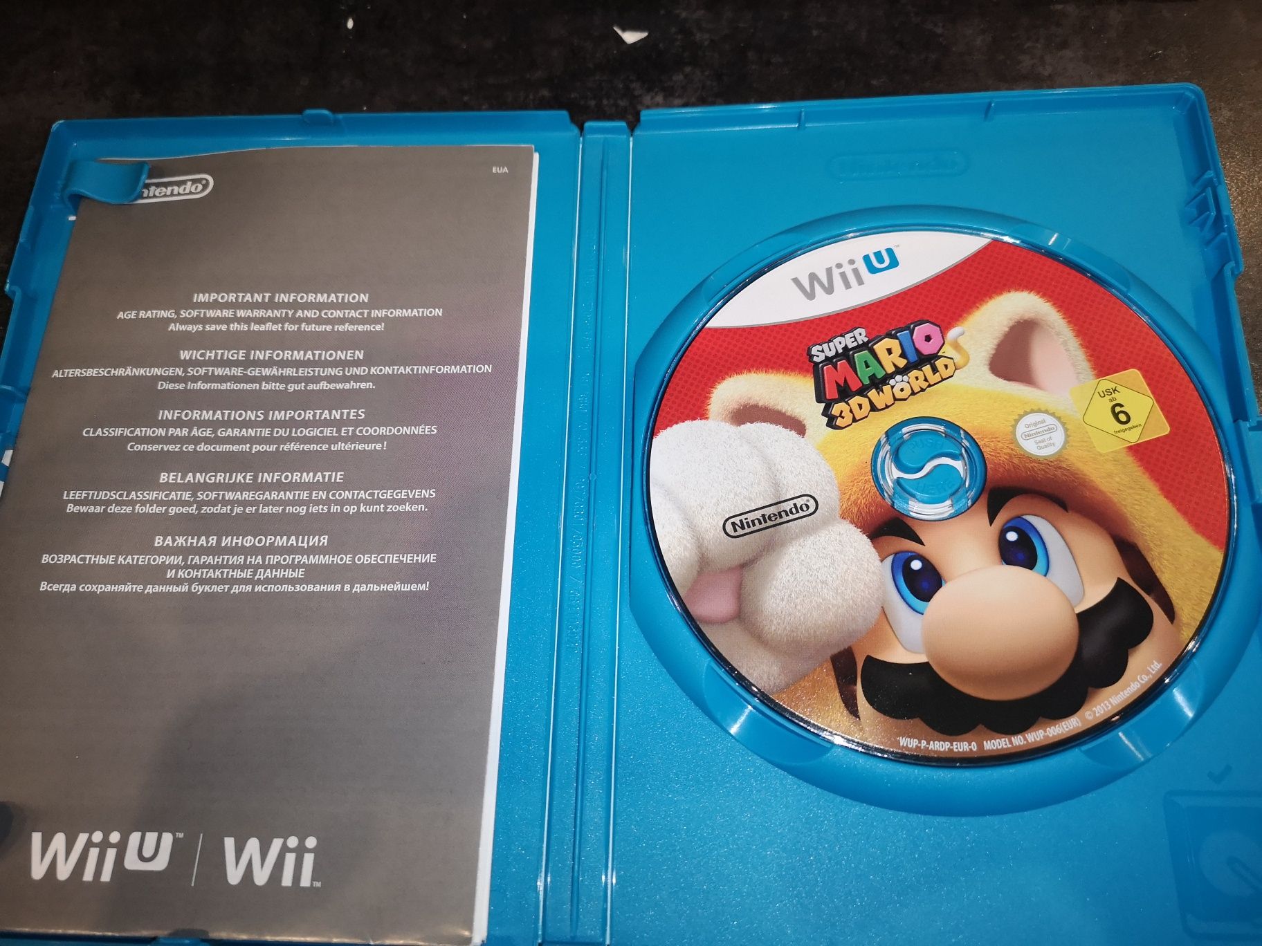 Super Mario 3D World Wii U Nintendo gra ANG (sklep)