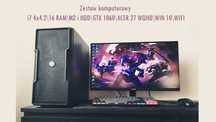 Zestaw i7 4x4.2\16 RAM\M2 i HDD\GTX 1060\ACER 27 WQHD\WIN 10\WIFI
