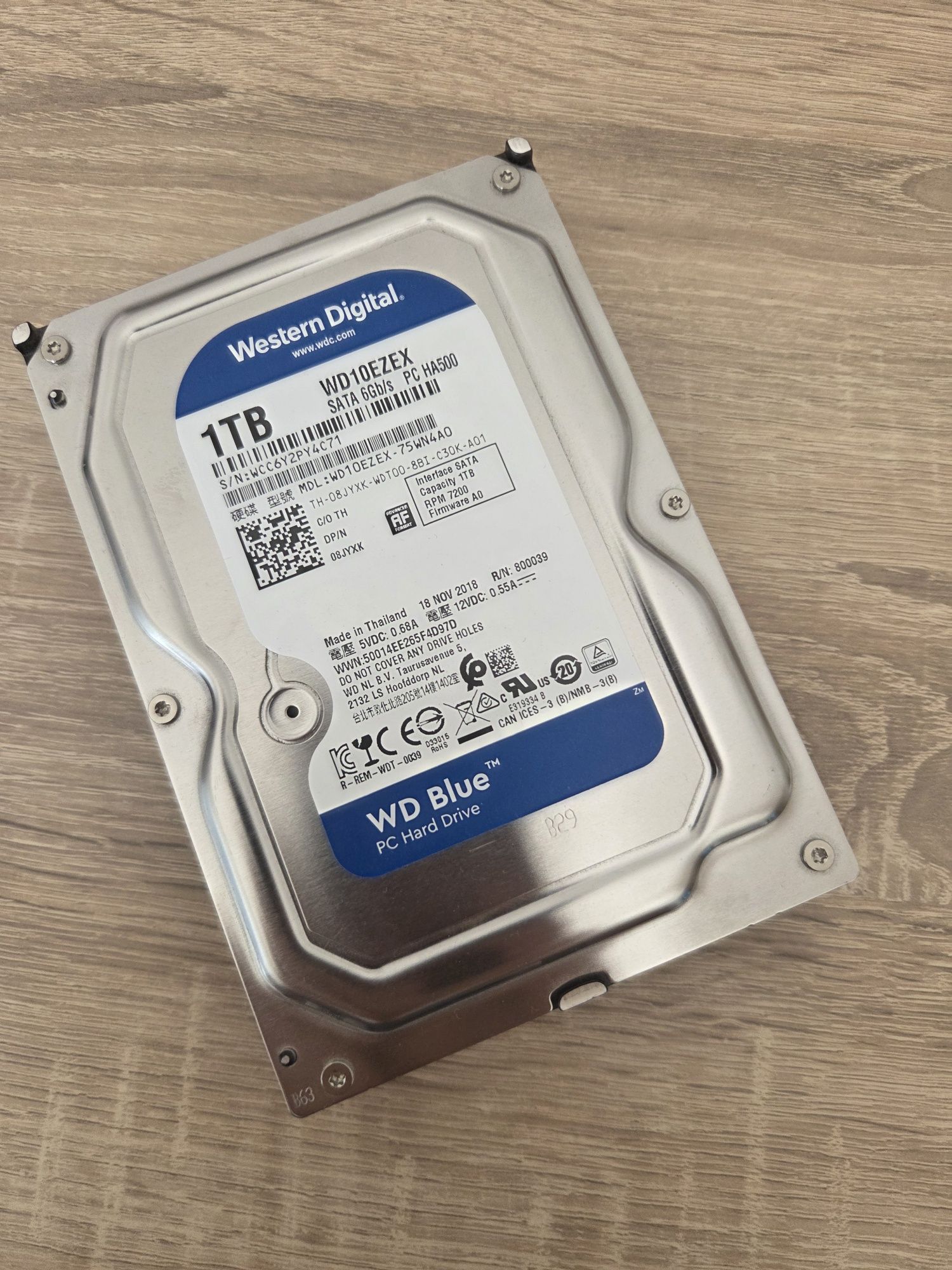 Dysk twardy wd blue 1tb sata