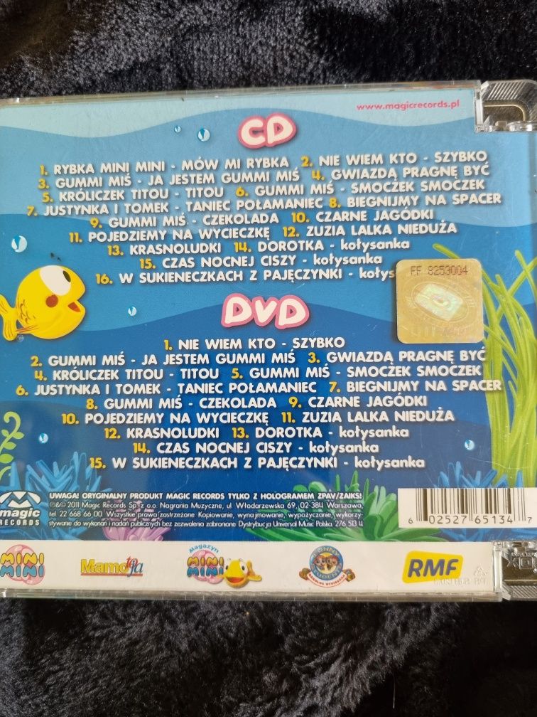 Przeboje rybki MiniMini cd+dvd