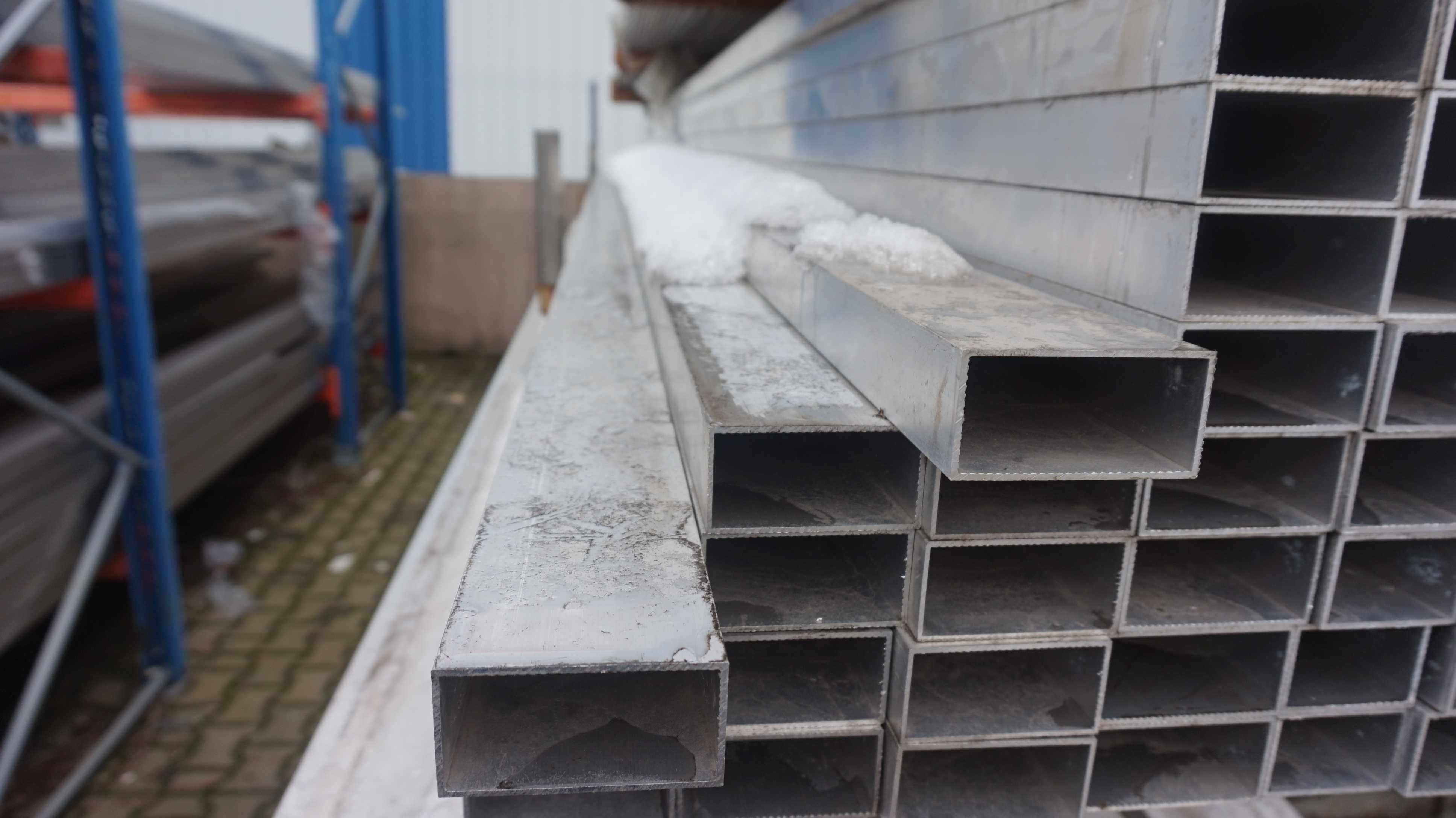Profil aluminiowy, aluminium 80x40x2mm
