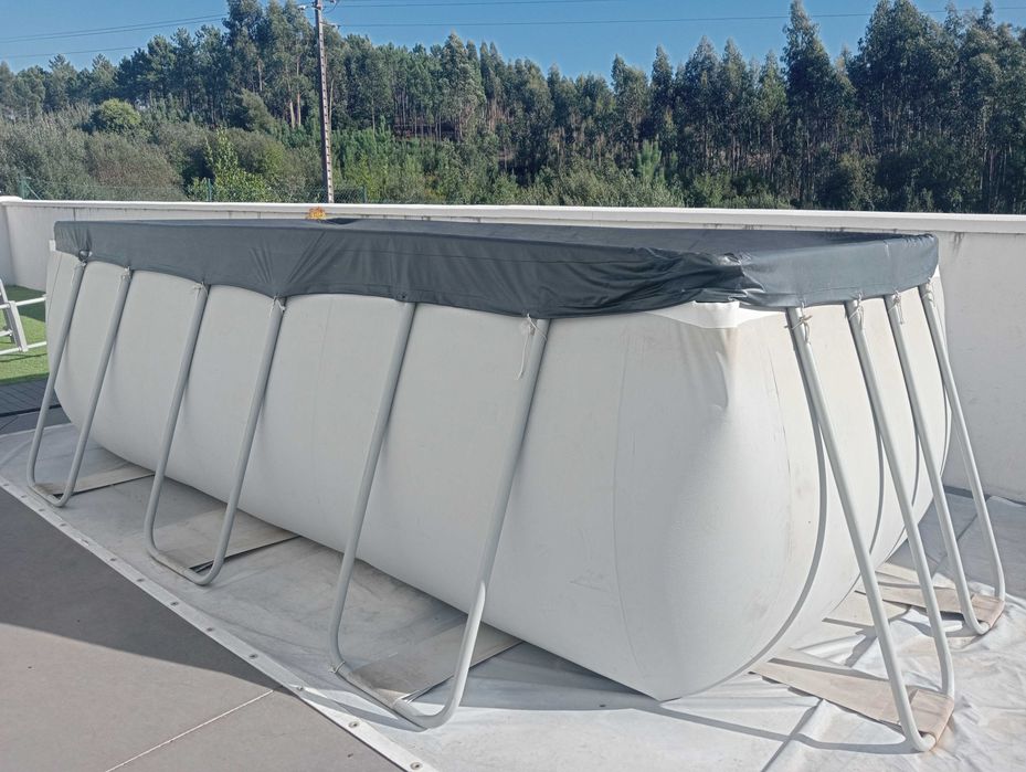 Piscina desmontável BESTWAY, dim.  4,12x2,01x1,22.