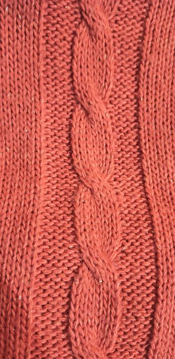 Sweter, sweterek koralowy r. S