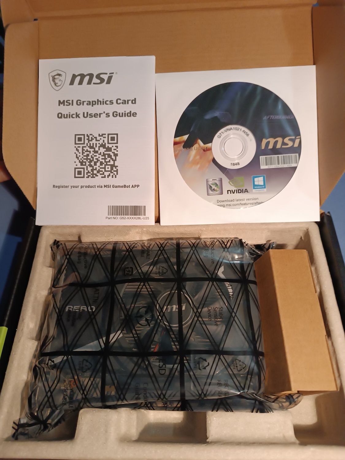 Видеокарта MSI GeForce GT 1030 AERO ITX OC 2048MB (OC)