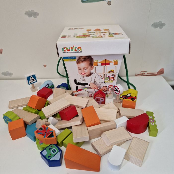 Конструктор cubika  містечко для хлопчиків