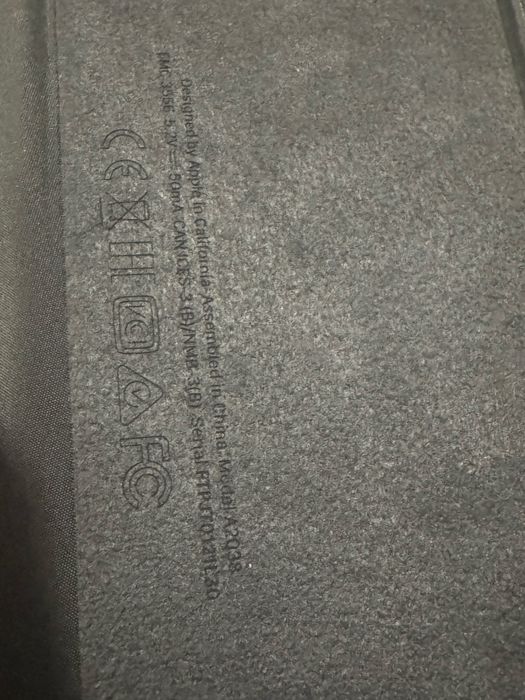 Чехол клавиатура для apple keyboard A2038