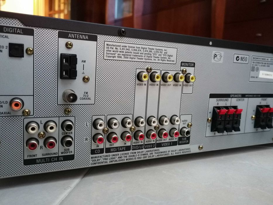 Sony STR-DE585 Amplificador de som