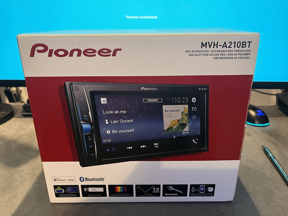 Radio 2din pioneer MVH-A210BT