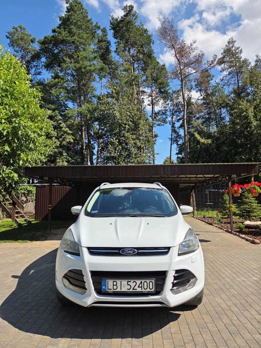 Ford Kuga 2.0 TDCi 4x4 Titanium • 2014 • Biała Perła •