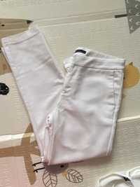 Укорочені жіночі білі штани