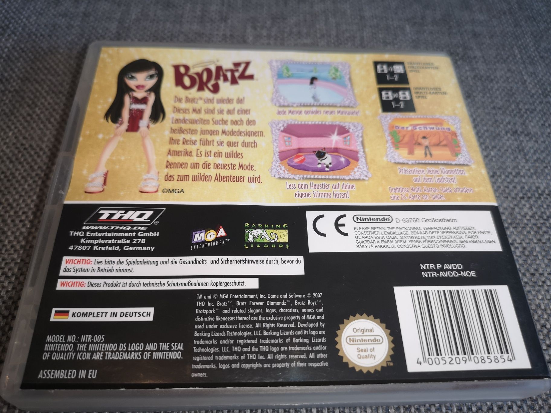 Bratz Diamontz DS NINTENDO gra GER (komplet stan BDB) sklep