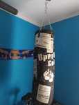 Saco de boxe com pouco uso