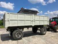 Przyczepa rolnicza IFA HL 8011, 1979, kiper 2 strony