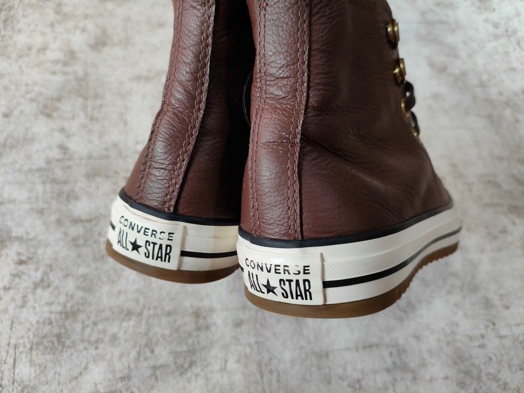 Кросівки Converse All Star (утеплені) р-36.5 кроссовки кеды зимние кож