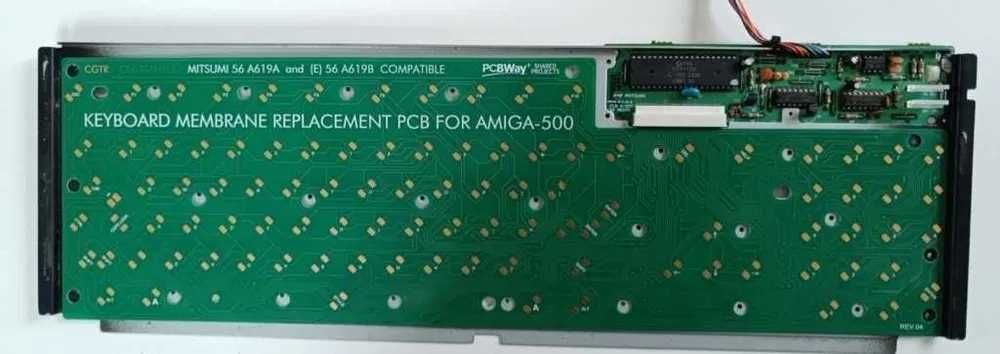 Membrana PCB dla Amiga 500 i 500 plus