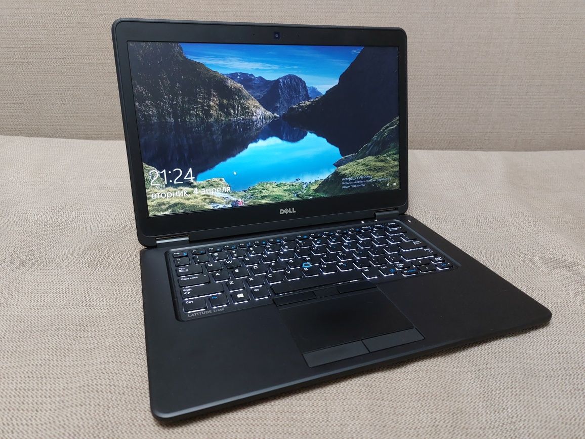 Dell latitude E7450 i7-5600 Новый аккумулятор.