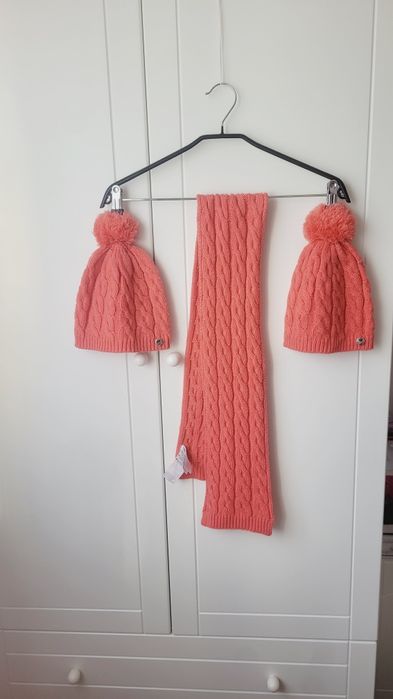 Komplet 2 czapki + szalik Cool Club Smyk, obwód 52 i 54