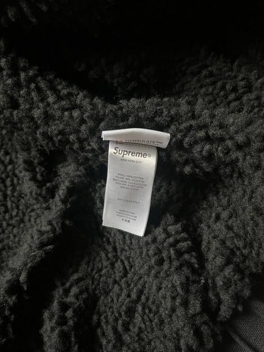 SUPREME bomber jacket 2024ʼ x Alpha Industries бомбер утеплений