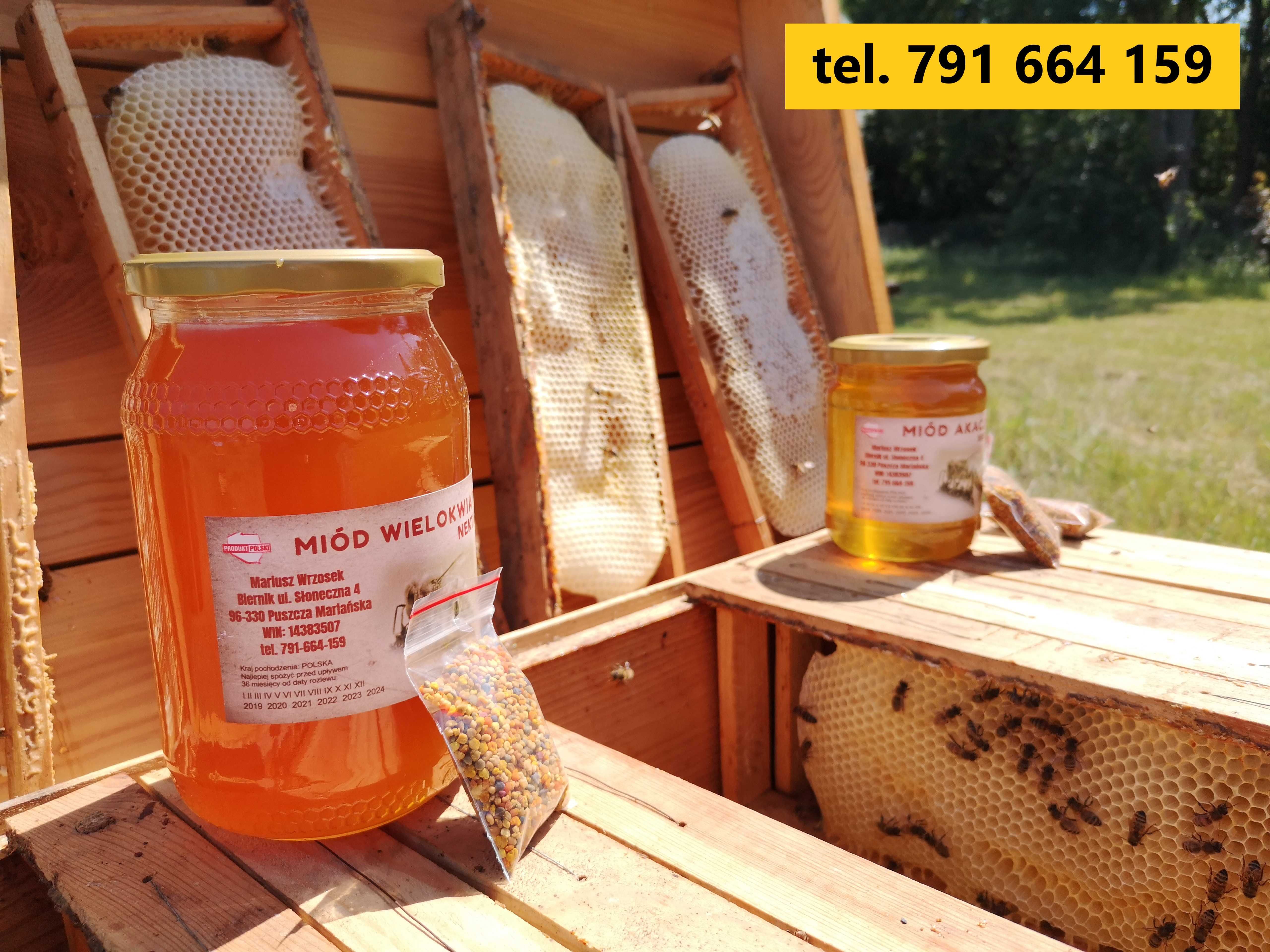 Miód i i inne produkty pszczele zbiór 2023 r.