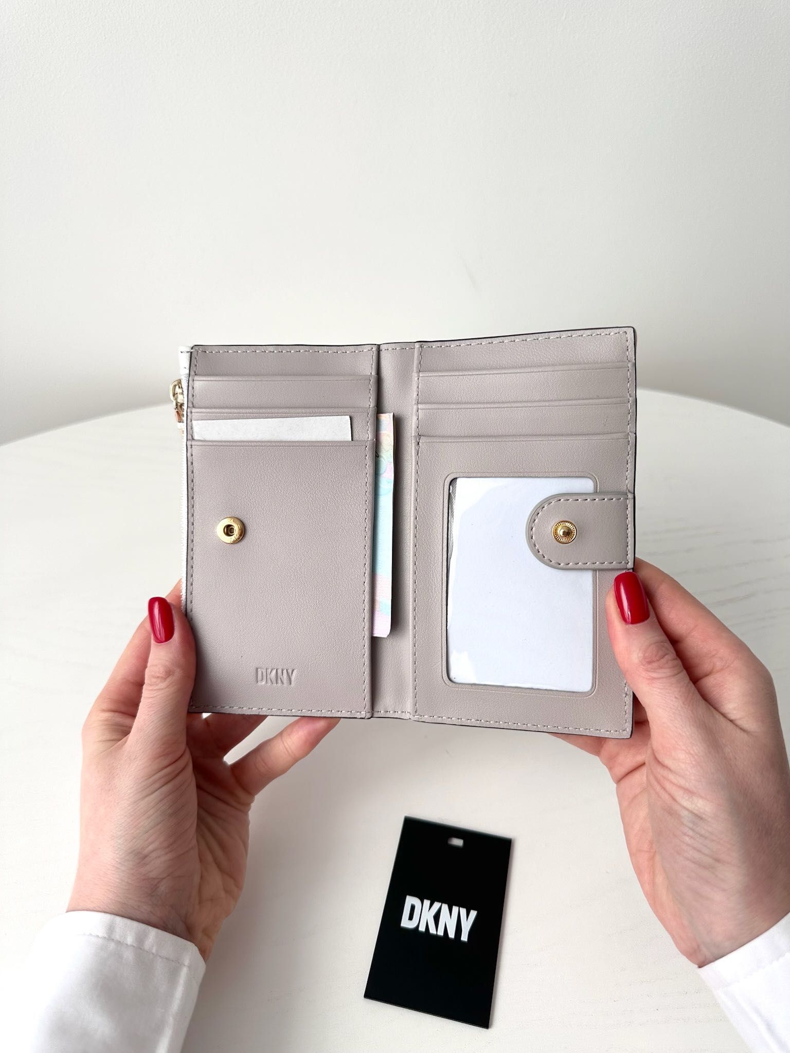 DKNY Жіночий шкіряний гаманець дкну оригінал женский кошелек подарок