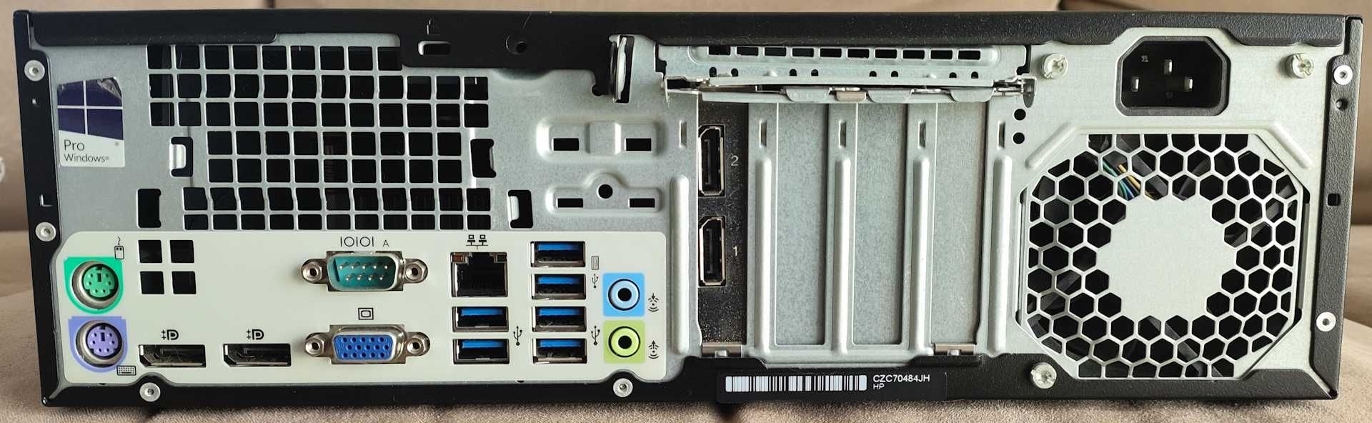 Computador HP EliteDesk 800 G2 SFF, i5, 8Gb, 500Gb - Win10 Pro+Office