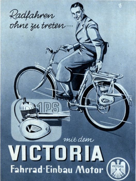 Antigo Ciclomotor ( Par de Guarda-Lamas) Victoria FM 38  (raro)