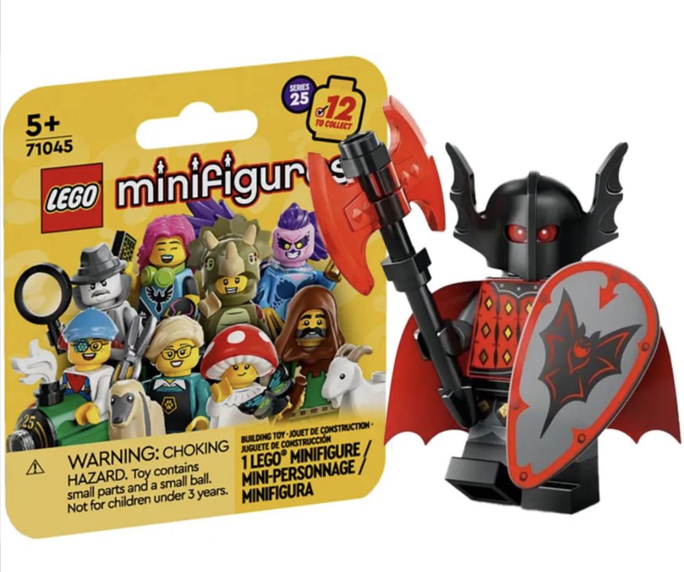 Lego minifigures 25 . Лицар вампір