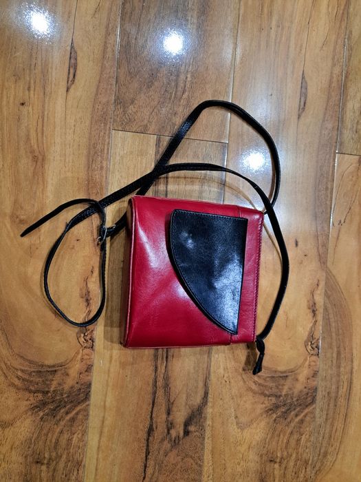 Torba listonoszka Vera Pelle skóra naturalna