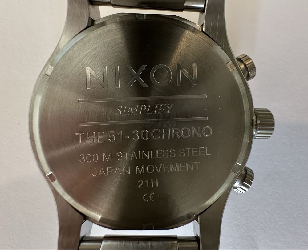 Relógio NIXON 51-30 CHRONO black