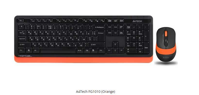 Клавиатура и мышь беспроводная A4tech FG1010