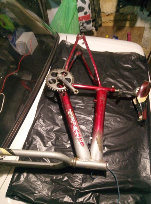 Вело рама на 20" колеса