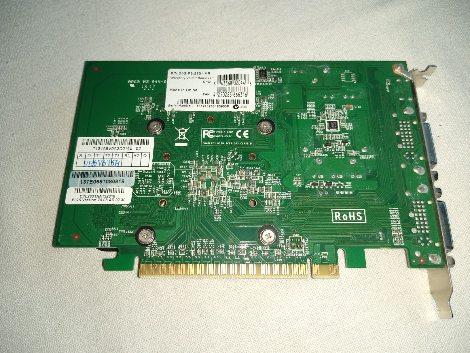 Karta graficzna GT 630 GeForce 1GB sprawna