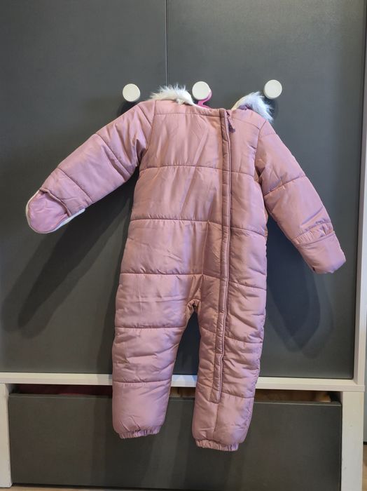 Kombinezon zimowy puchowy dziewczynka r 92