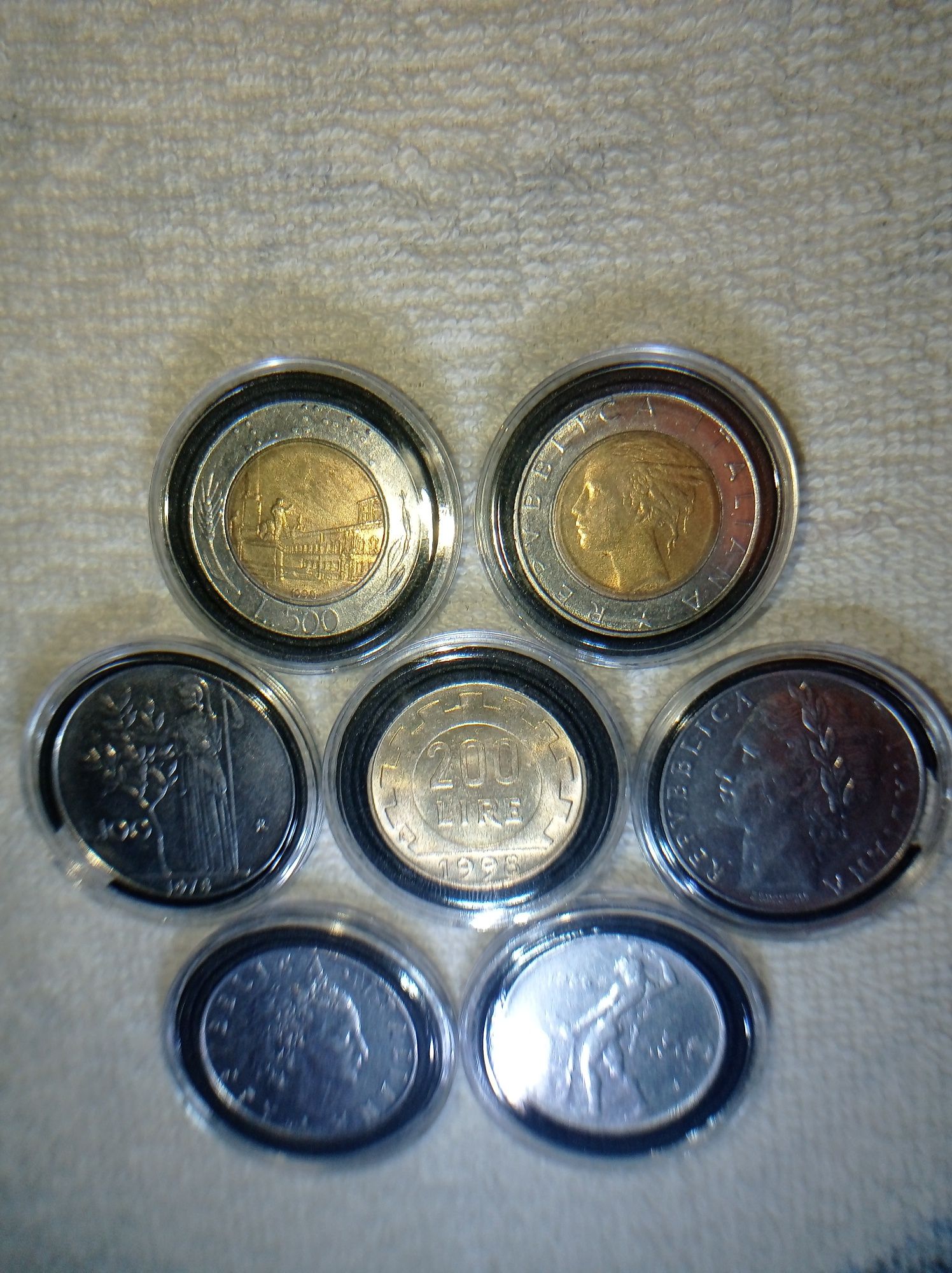 Італійські Ліри Монети