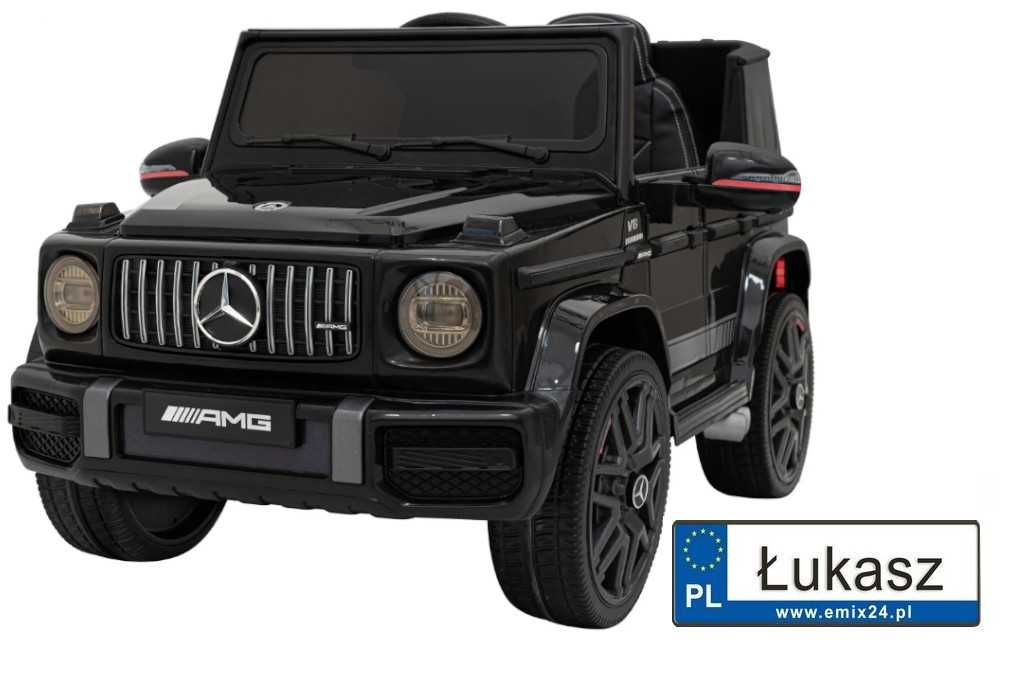 Autko na akumulator dla dzieci Mercedes AMG G63 Czarny BBH-0002.CZ