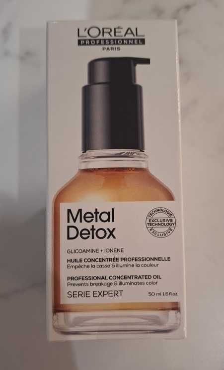 Skoncentrowany olejek Metal Detox do włosów