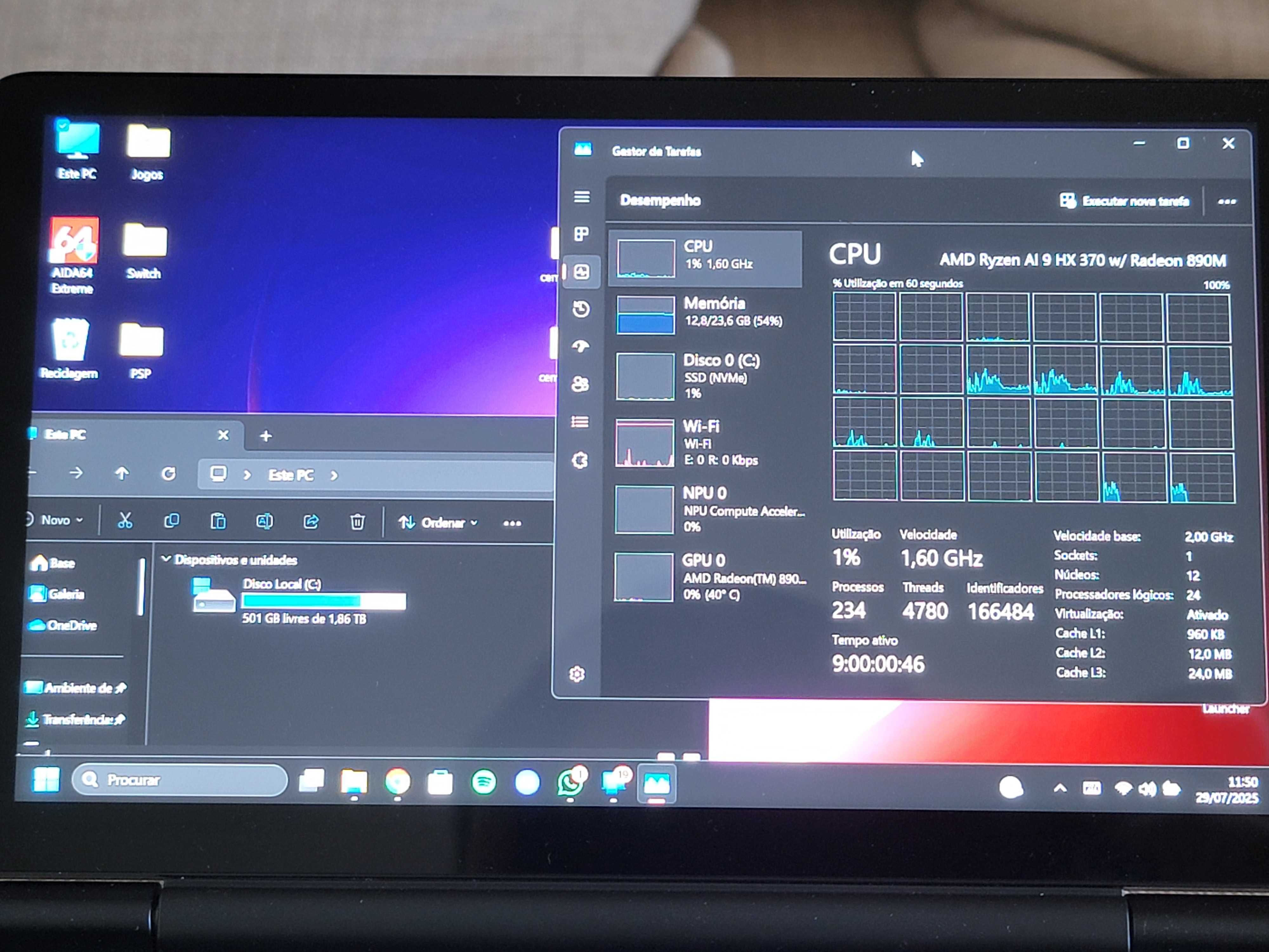 GPD Win Mini 2025 – Ryzen 9 HX 370 | 32GB RAM | 2TB SSD