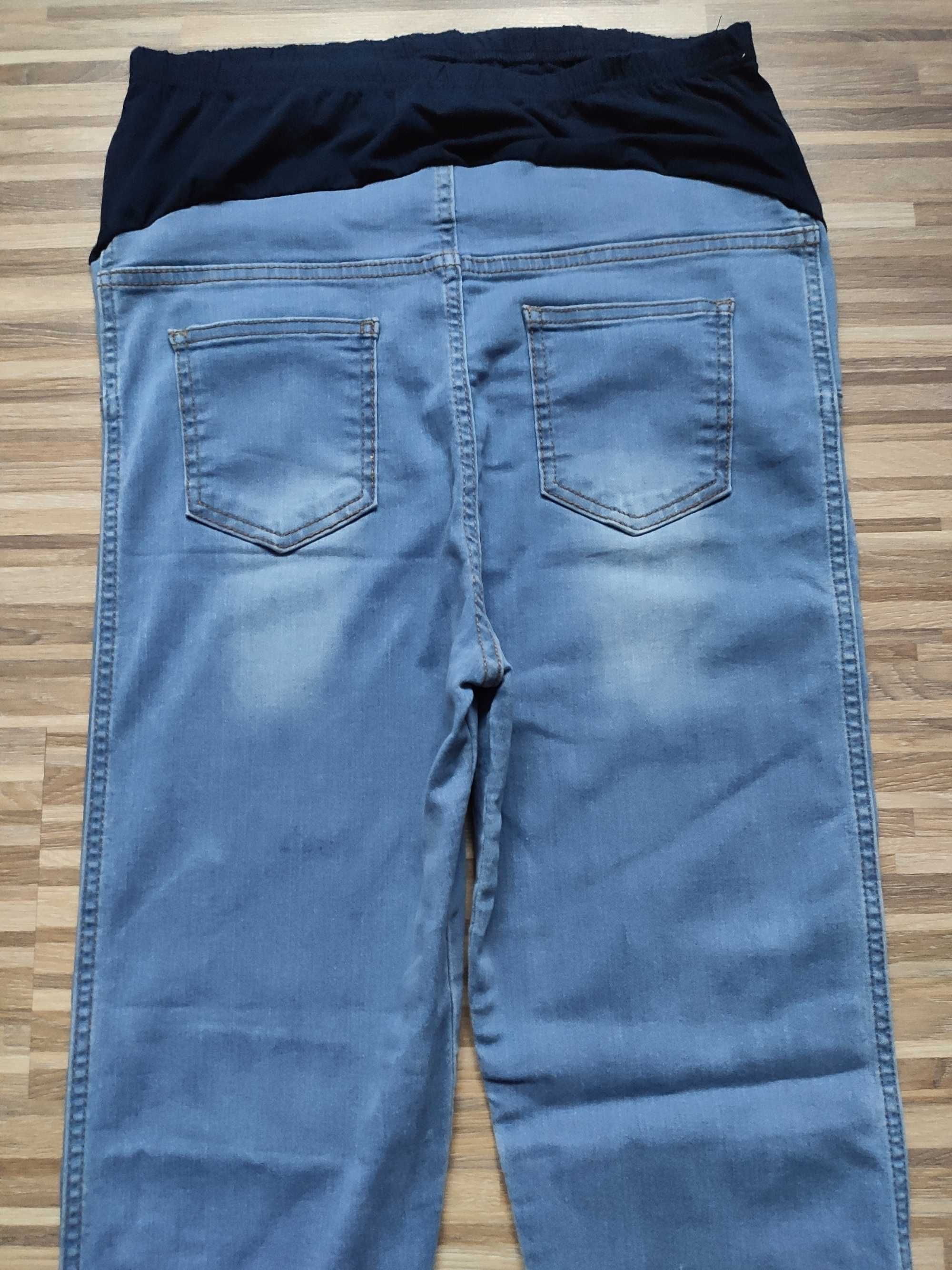 Ciążowe spodnie SLIM JEANS XL