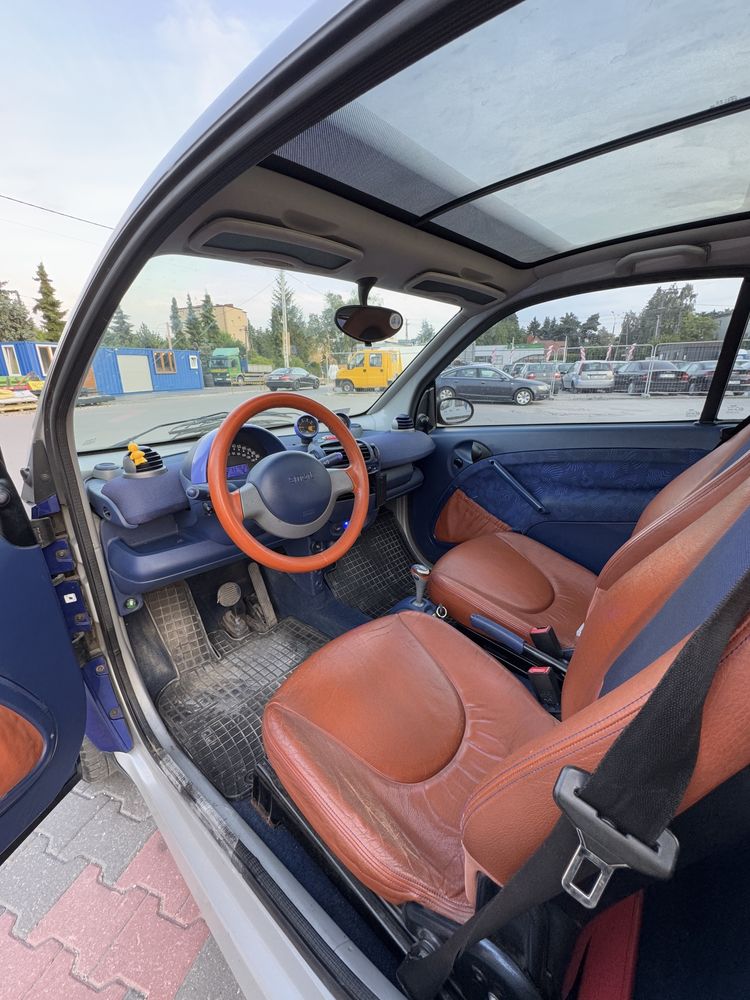 Autokomis TopCar! Smart Passion 0,6 Benzyna/Sprawna Klima/Panorama !!!