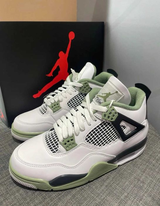 Buty meskie Mokasyny Jordan_4_Retro_Seafoam R.39