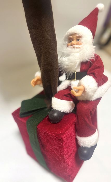 Choinka ozdobna składana Mikołaj Święta Prezent