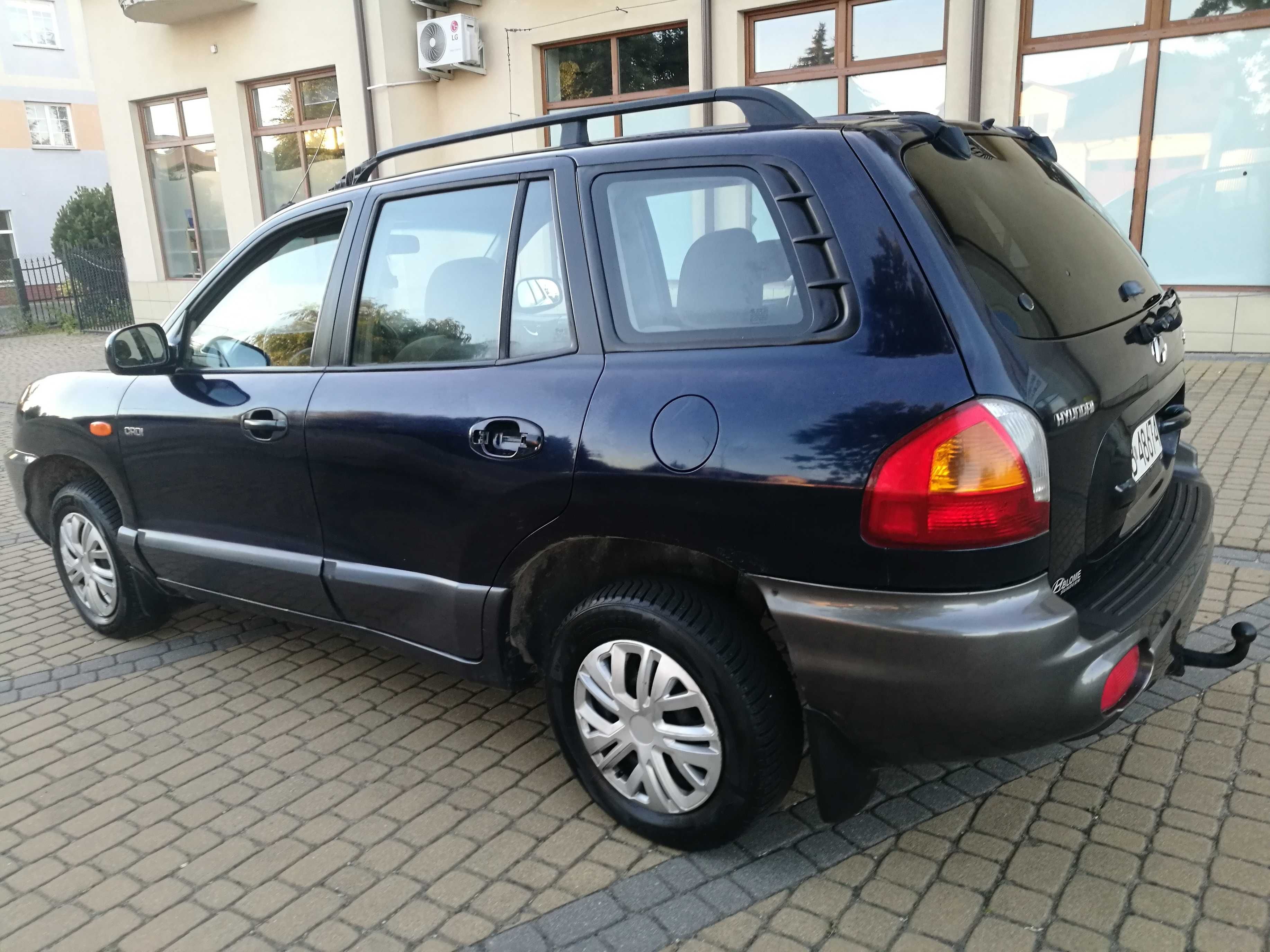 dobrze jeżdżący SUV Hyundai Santa FE. rok 2004. poj 2.0d. Ważne Opłaty