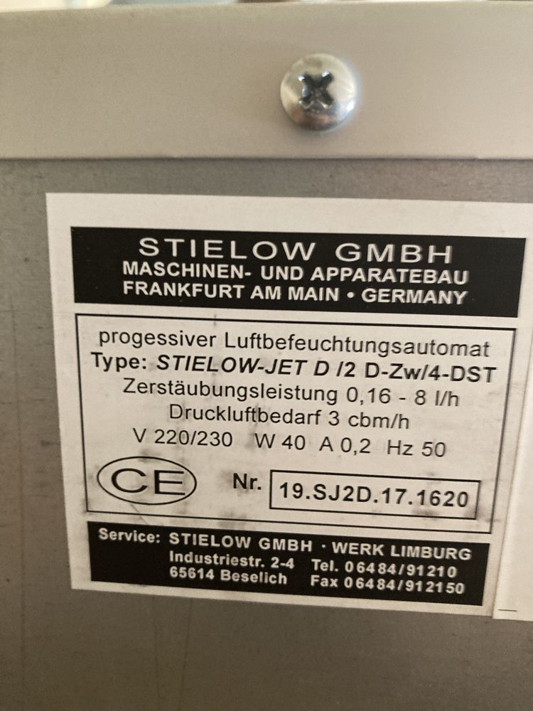 Stielow Jet Automat-Przemysłowy nawilżacz powietrza