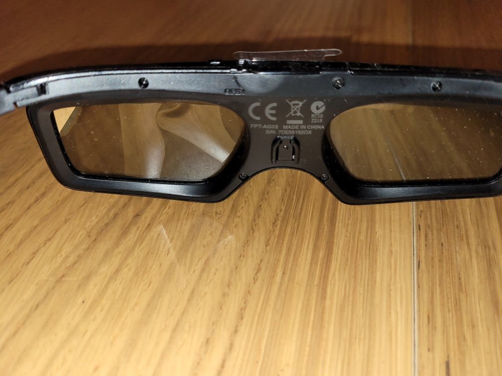 Oryginalne Nowe okulary 3D Toshiba FPT-AG03