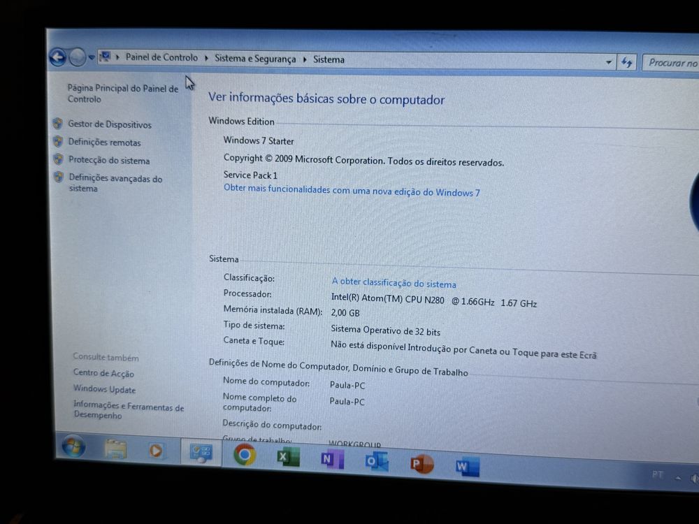 Portatil - Asus Eee PC Netbook – Windows 7 Starter