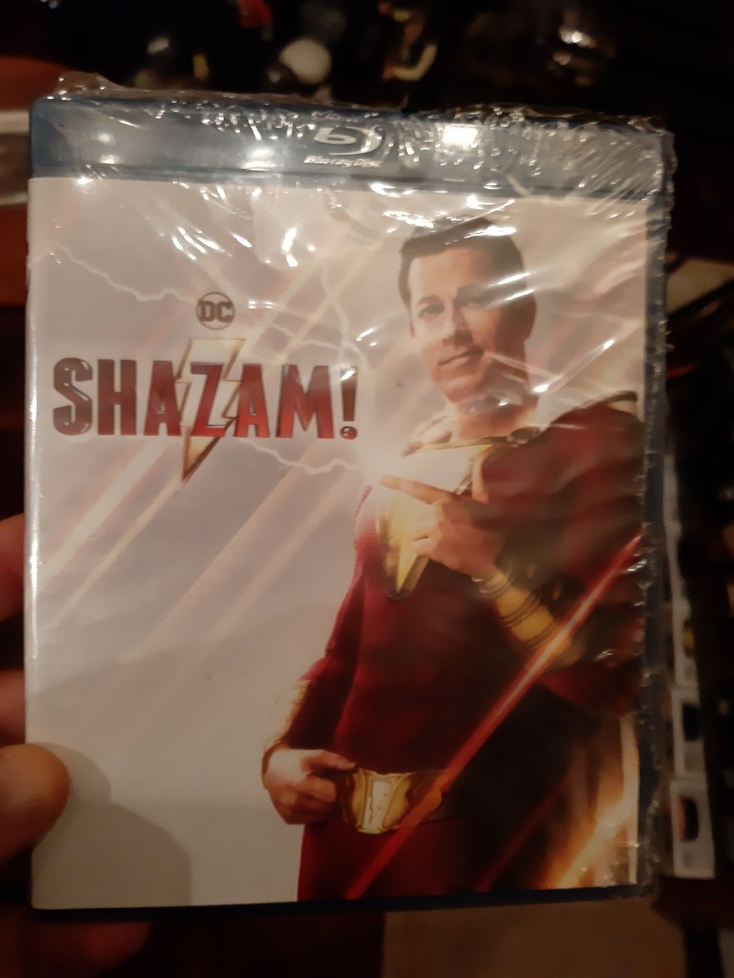 Blu ray Shazam ainda lacrado