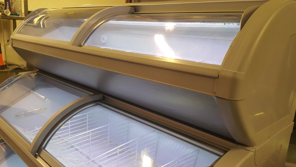 Zamrażarka do lodów sklep gastro VISIMAX III LED lody mroźnia ryb aht